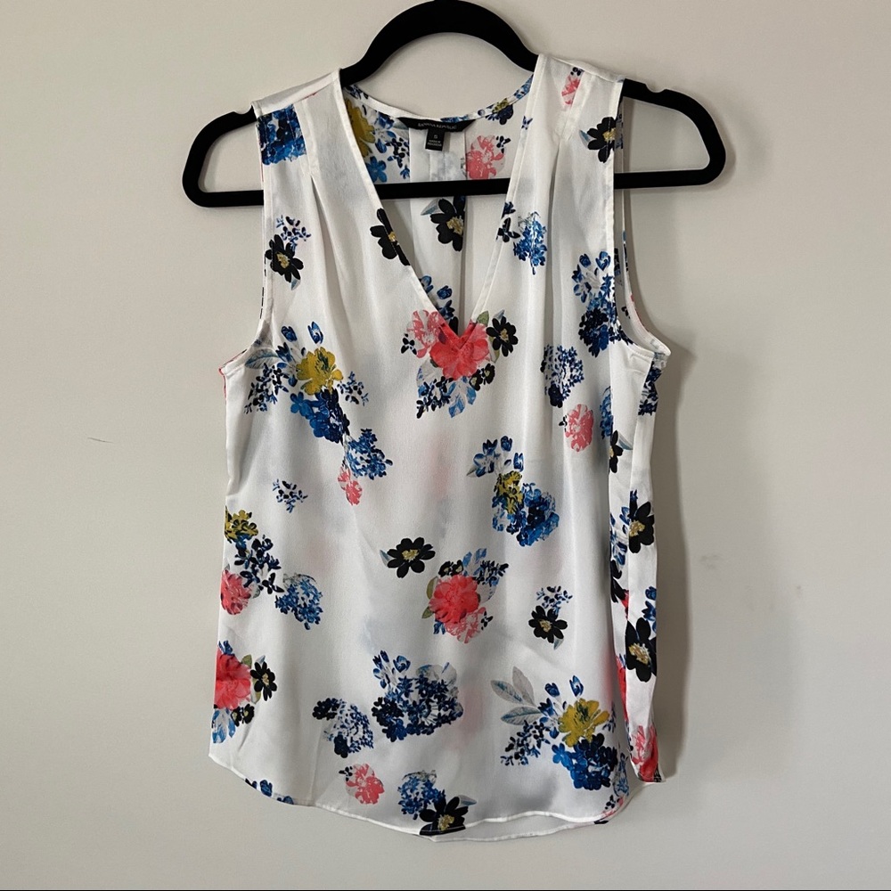 Floral Banana Republic Shirt